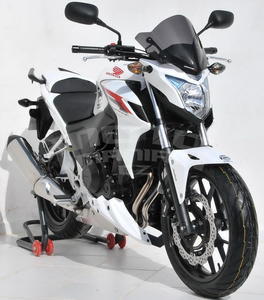 Ermax kryt sedla spolujezdce - Honda CB500F 2013-2015, black (black graphite NHB01) - 5