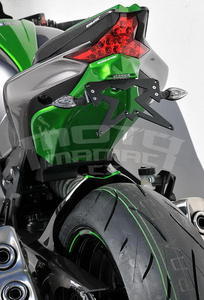 Ermax zadní blatník s krytem řetězu - Kawasaki Z1000 2014-2016 - 5
