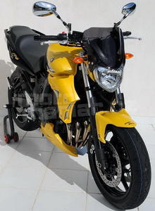 Ermax kryty chladiče - Yamaha FZ6/S2 2004-2011, FZ6 2004, FZ6 S2 2007/2010 glossy black (midnight black SMX) - 5