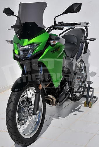 Ermax Sport plexi 35cm - Kawasaki Versys-X 300 2017, zelené fluo - 5