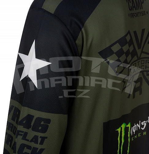 Valentino Rossi VR46 triko dl. rukáv pánské - edice Monster Camp - 5