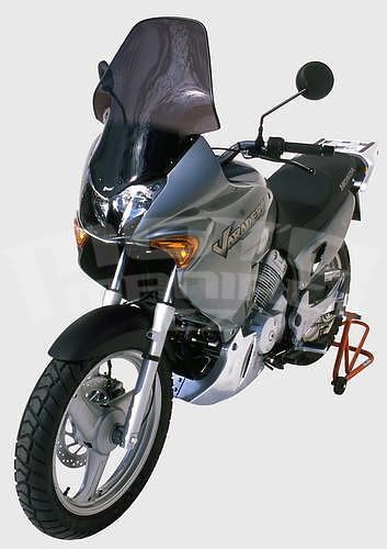 Ermax kryt motoru - Honda XL125V Varadero 2001-2006, světle šedá metalíza (Force Silver Metallic NH411M) - 5