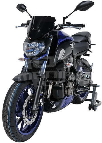Ermax Sport plexi štítek 26cm - Yamaha MT-07 2018-2020, černé satin - 5