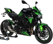Ermax kryt sedla spolujezdce - Kawasaki Z900 2020-2023, zelená/černá 2020 (Candy Lime Green 3 51P, Metallic Spark Black 660/15Z) - 5/7