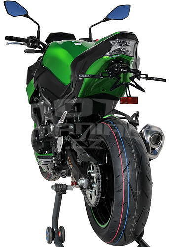 Ermax podsedlový plast s držákem SPZ - Kawasaki Z900 2020, tmavě zelená metalíza 2020 (Candy Lime Green 3 51P) - 5