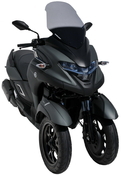Ermax turistické plexi 58cm - Yamaha Tricity 300 2020-2021, černé neprůhledné - 5/7