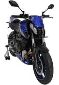 Ermax lakovaný štítek 25cm - Yamaha MT-07 2021, modrá metalíza 2021 (Icon Blue) - 5/6