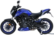 Ermax kryt motoru 3-dílný - Yamaha MT-07 2021, modrá metalíza 2021 (Icon Blue) - 5/7