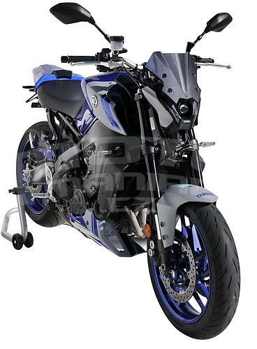 Ermax lakovaný štítek - Yamaha MT-09 2021-2022, modrá metalíza/šedá mat 2021-2022 (Icon Blue, Icon Grey) - 5