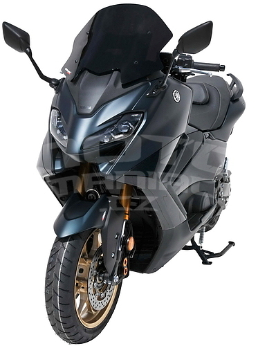 Ermax Sport plexi 40,5cm - Yamaha TMAX 560 2022-2023, modré - 5