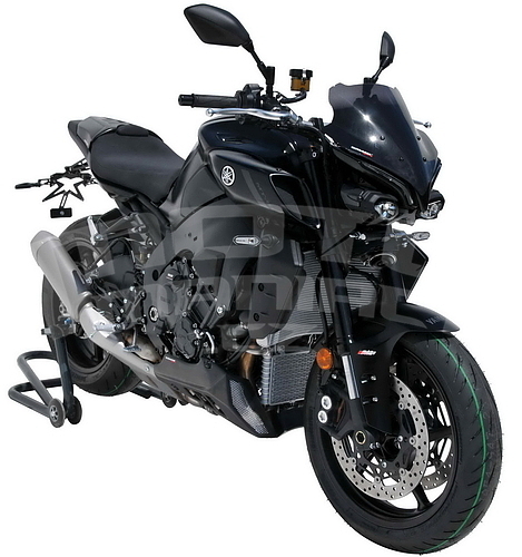 Ermax kryt motoru - Yamaha MT-10 2022-2023, univerzální černá matná (Ermax Black Line) - 5