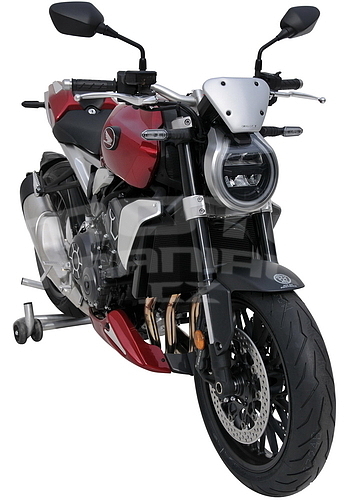 Ermax kryt motoru, ALU krytky - Honda CB1000R 2021-2023, univerzální černá matná (Ermax Black Line) - 5