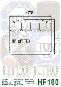 Hiflofiltro HF160 - 6