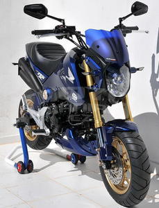 Ermax kryt motoru dvoudílný - Honda MSX 125 2013-2015, 2014/2015 metallic blue (WS329) - 6