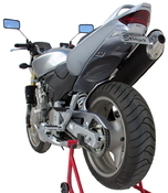 Ermax zadní blatník s krytem řetězu - Honda CB600F Hornet 2003-2006, imitace karbonu - 6/7