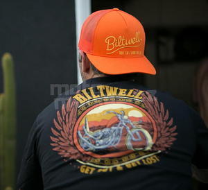 Biltwell Ride 'Em Trucker Hat Orange - 6