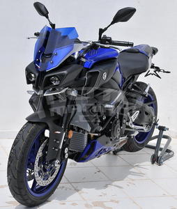 Ermax kryt sedla spolujezdce - Yamaha MT-10 2016, bílá matná (moto race blu) - 6