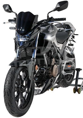 Ermax Evo kryt motoru 3-dílný - Honda CB500F 2019-2020, černá matná (série Black Line) - 6