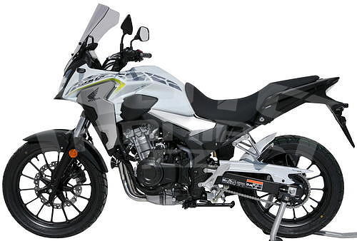 Ermax turistické plexi 47cm, montážní sada - Honda CB500X 2019-2020, šedé satin - 6