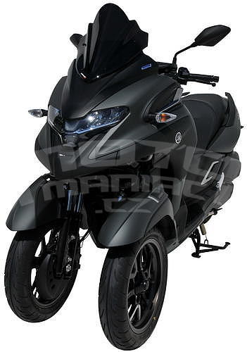 Ermax Hypersport plexi 39cm - Yamaha Tricity 300 2020-2021, černé neprůhledné - 6