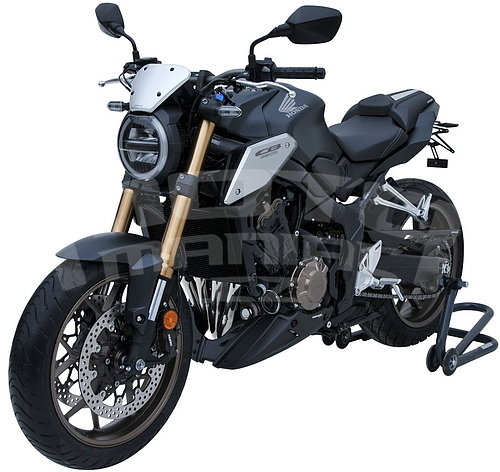 Ermax kryt motoru 3-dílný - Honda CB650R 2021, černá matná (Mat Gunpowder Black Metallic NH436) - 6