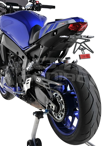 Ermax zadní blatník s ALU krytem řetězu - Yamaha MT-09 2021-2022, modrá metalíza/šedá mat 2021-2022 (Icon Blue, Icon Grey) - 6