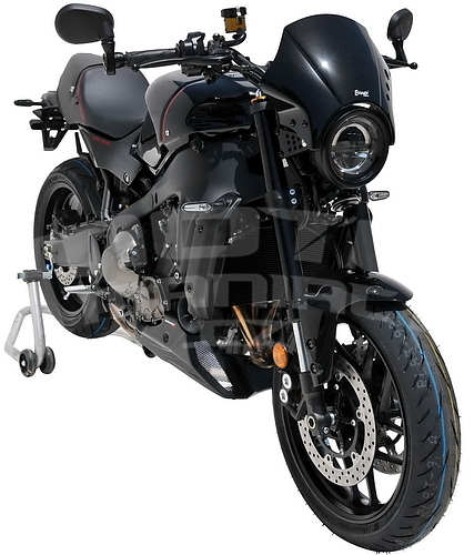 Ermax kryt motoru - Yamaha XSR900 2022-2023, černá lesklá (Midnight Black/Black Metallic 2 BL2) - 6