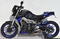 Ermax zadní blatník s krytem řetězu - Yamaha MT-09 2013-2015, 2015-2016 matt white /satin black (race blu bike) - 7/7