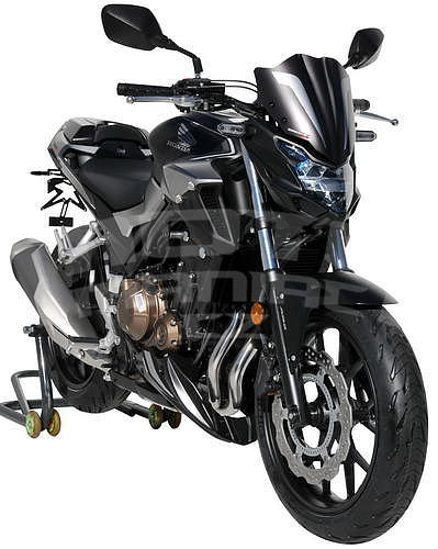 Ermax kryt sedla spolujezdce - Honda CB500F 2019-2020, černá matná (Matt Gunpowder Black Metallic NH436M) - 7