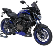 Ermax kryt motoru 3-dílný - Yamaha MT-07 2018-2020, modrá metalíza/černá lesklá 2018-2019 (Deep Purplish Blue Metallic, Yamaha Blue DPBMC/Black) - 7/7