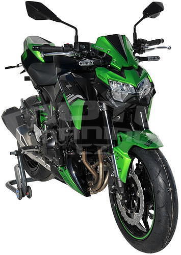 Ermax kryt sedla spolujezdce - Kawasaki Z900 2020-2023, zelená/černá 2020 (Candy Lime Green 3 51P, Metallic Spark Black 660/15Z) - 7