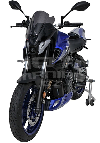 Ermax kryt sedla spolujezdce - Yamaha MT-07 2021, modrá metalíza/šedá mat 2021 (Icon Blue/Icon Grey) - 7