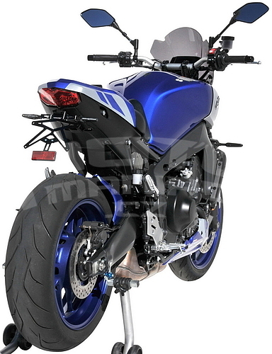Ermax zadní blatník s ALU krytem řetězu - Yamaha MT-09 2021-2022, modrá metalíza 2021-2022 (Icon Blue) - 7