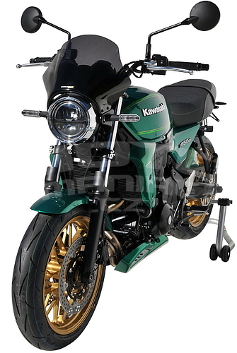 Ermax Nasty plexi 29cm - Kawasaki Z650RS 2022-2023, zelené fluo - 7